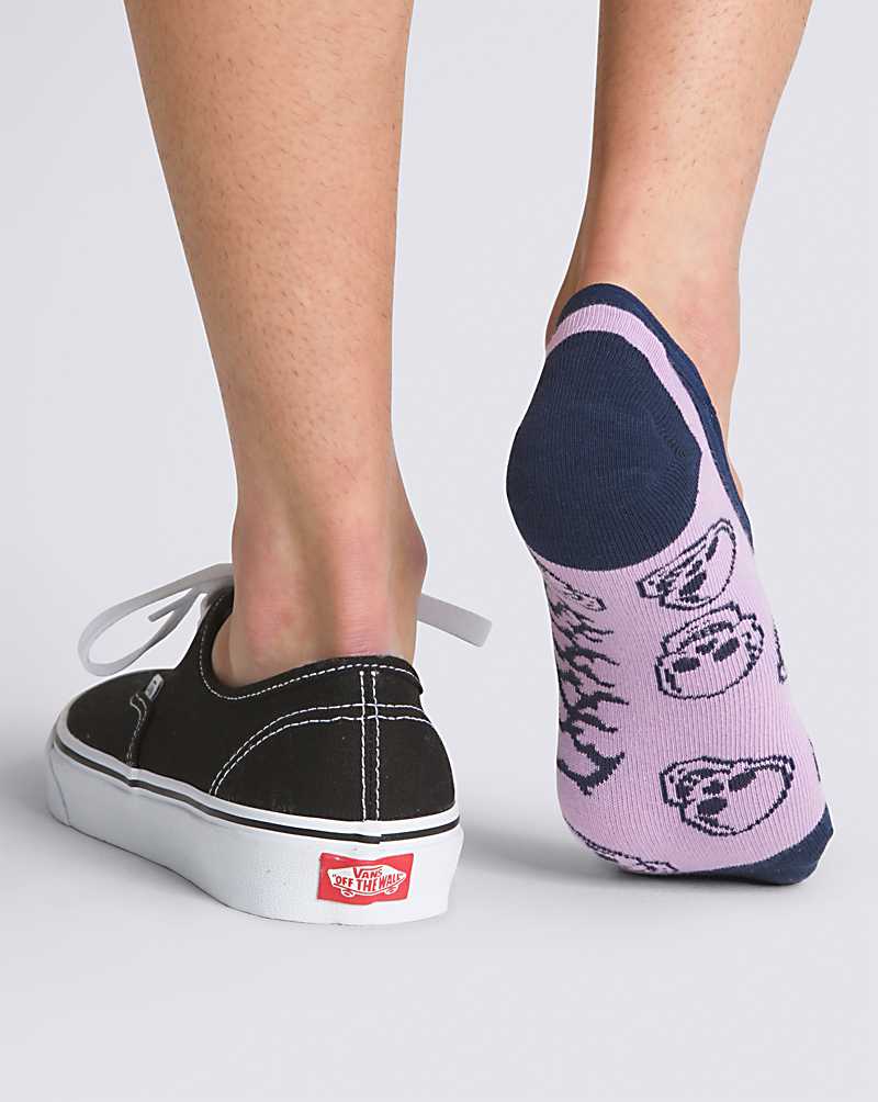 Vans Rock Hard Canoodle Women Socks Purple | RE1-5511