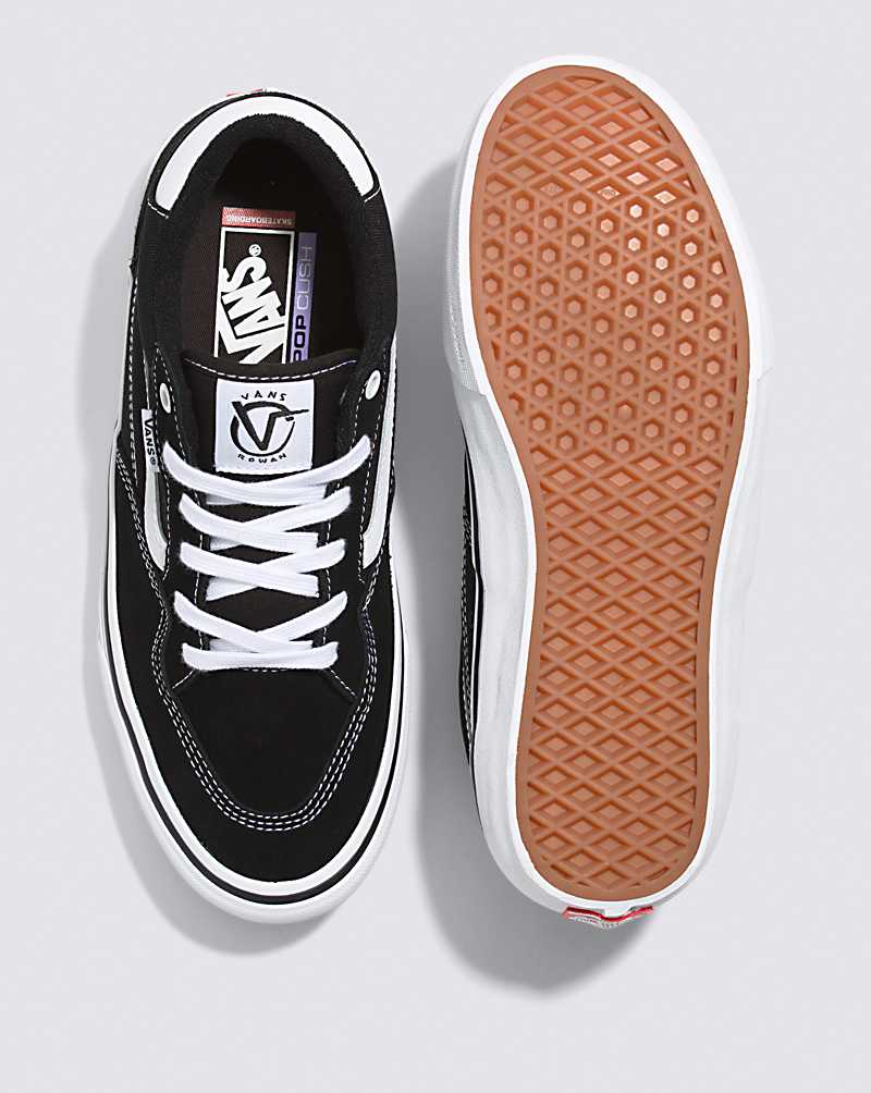 Vans Rowan Skate Shoe Men Skate Shoes Black / White | NP1-1139