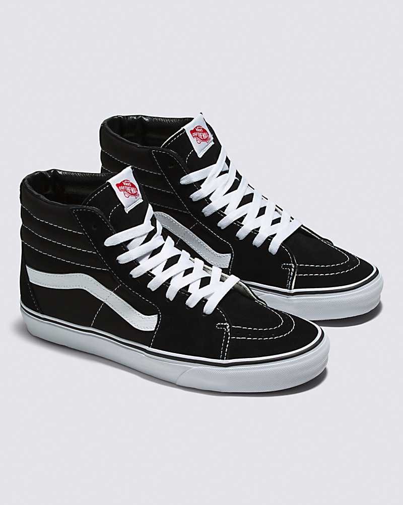 Vans SK8-Hi Classics Shoe Men High Top Sneakers Black / Black / White | QS1-1010