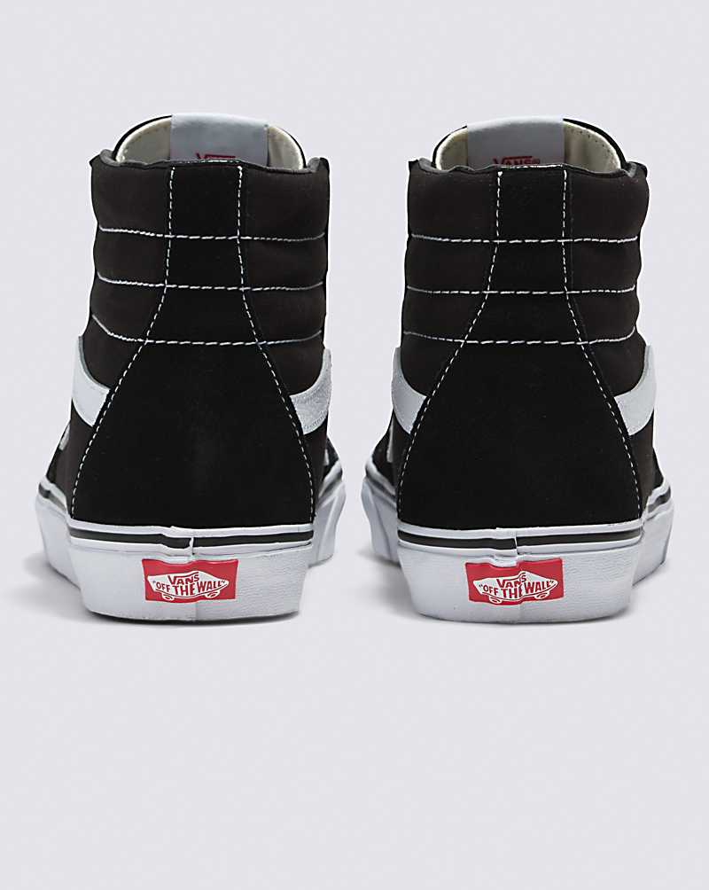 Vans SK8-Hi Classics Shoe Men High Top Sneakers Black / Black / White | QS1-1010