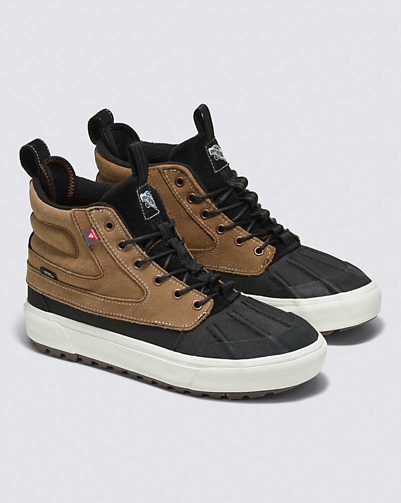 Vans SK8-Hi Del Pato MTE-2 Shoe Women High Top Sneakers Black / Khaki | NA1-3122