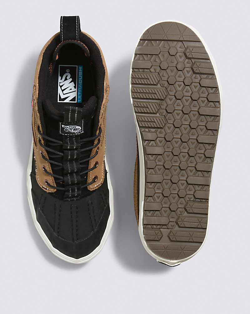 Vans SK8-Hi Del Pato MTE-2 Shoe Women High Top Sneakers Black / Khaki | NA1-3122