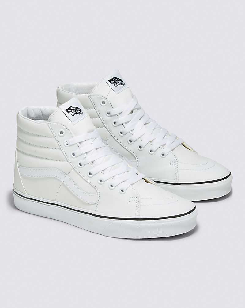 Vans SK8-Hi Glow Shoe Men High Top Sneakers White | QX1-7613