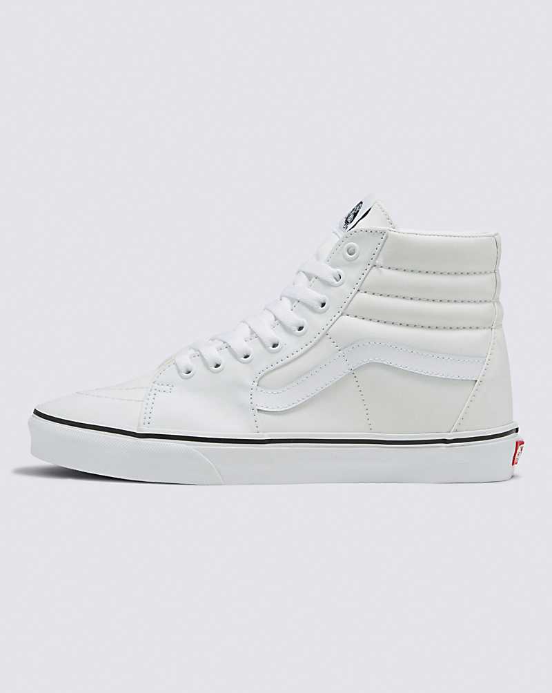 Vans SK8-Hi Glow Shoe Men High Top Sneakers White | QX1-7613