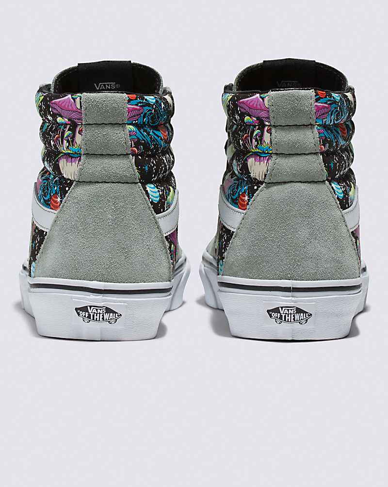 Vans SK8-Hi Glow Shoe Men High Top Sneakers Grey | AS1-1725