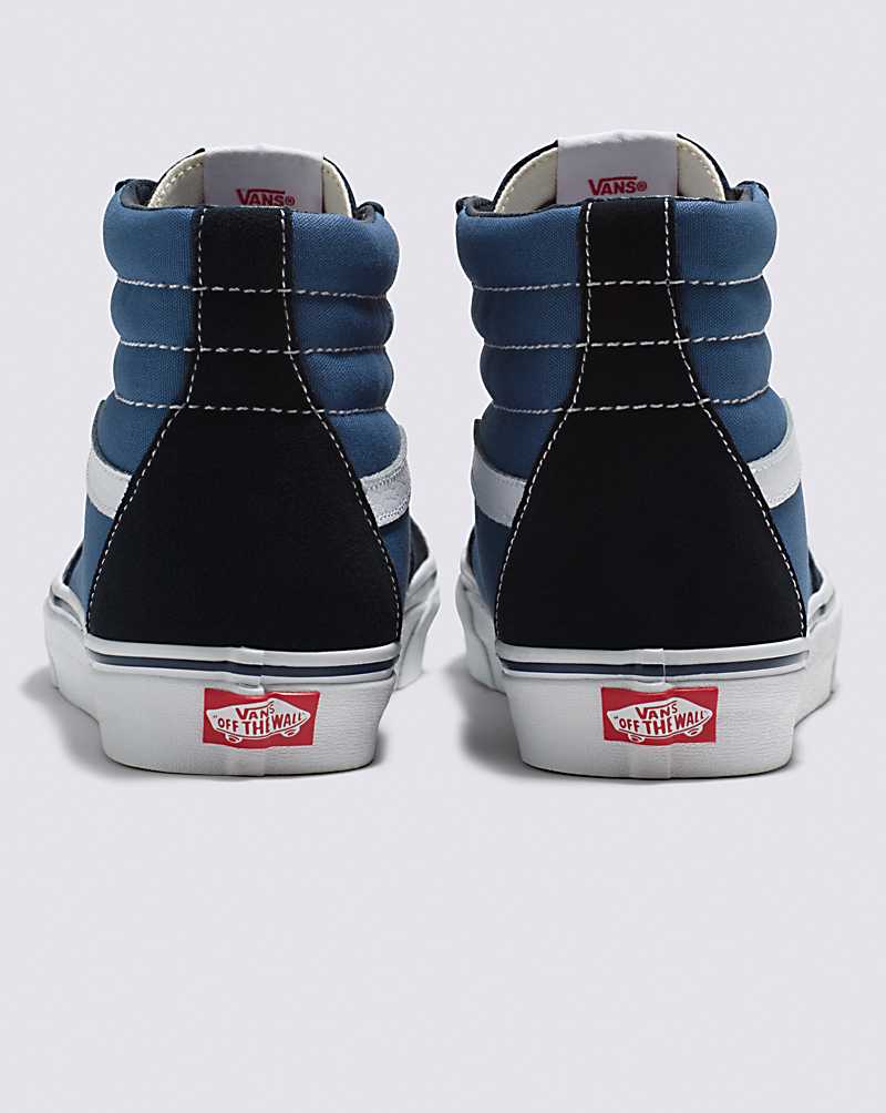 Vans SK8-Hi Navy Classics Shoe Men High Top Sneakers Navy | RM1-0047