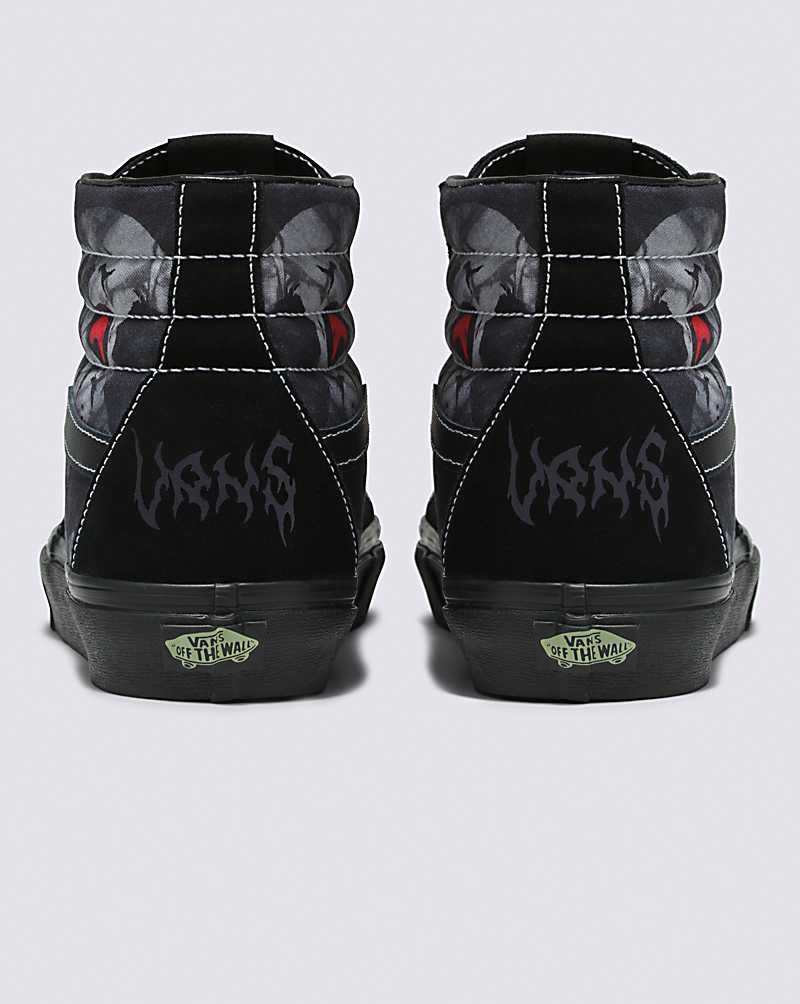 Vans SK8-Hi Shoe Men High Top Sneakers Black / Black | QP1-3921