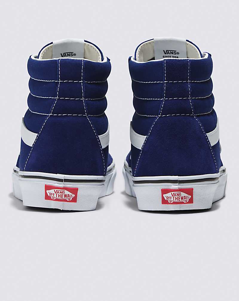 Vans SK8-Hi Shoe Men High Top Sneakers Blue | WG1-8845