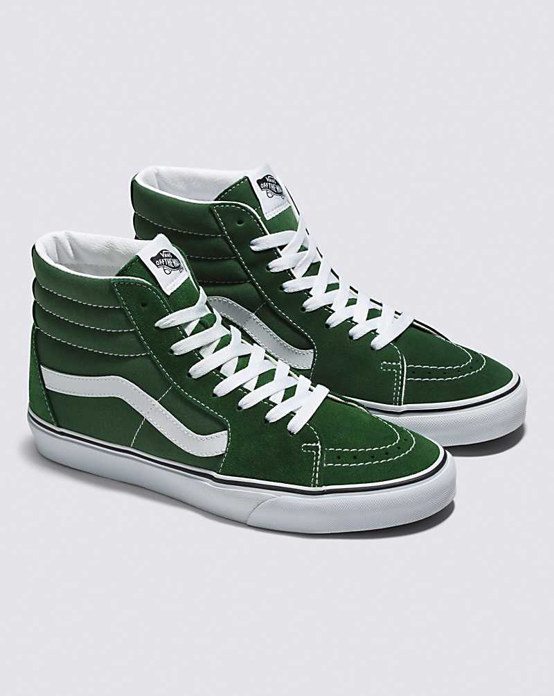 Vans SK8-Hi Shoe Men High Top Sneakers Green | ZZ1-8075