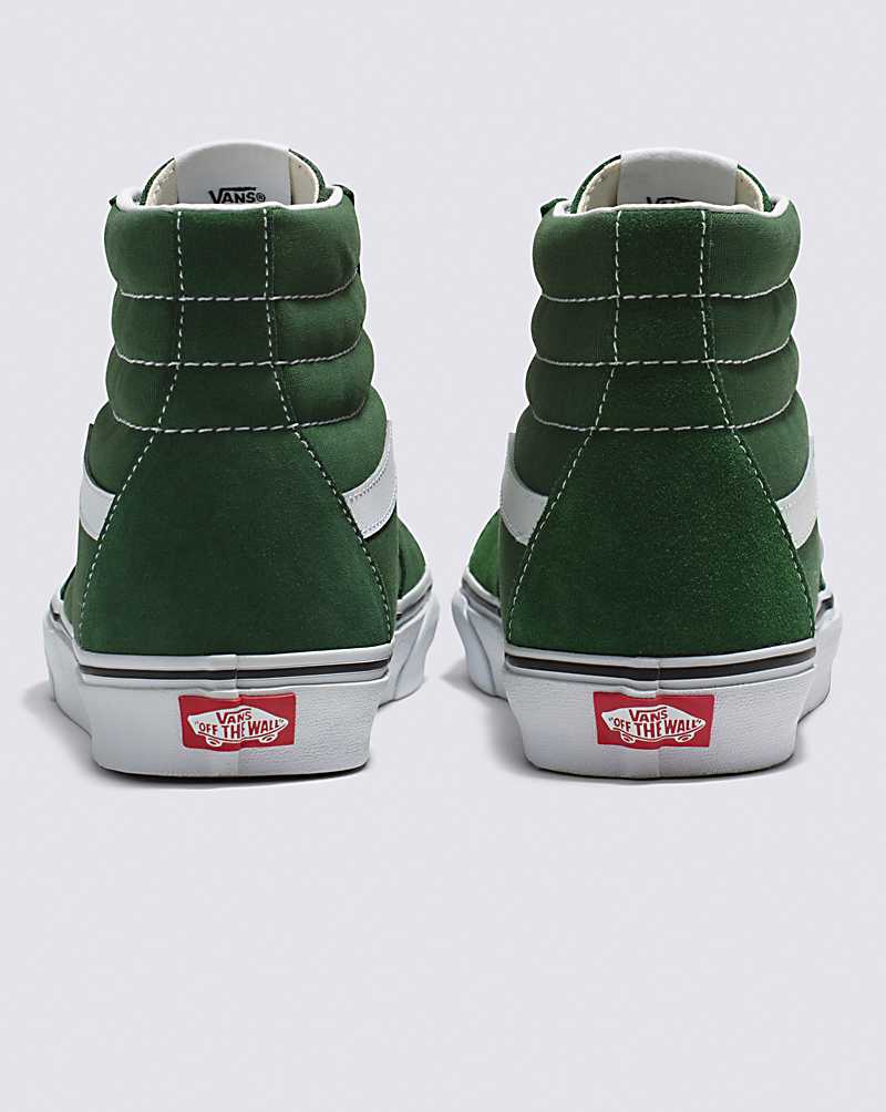 Vans SK8-Hi Shoe Men High Top Sneakers Green | ZZ1-8075