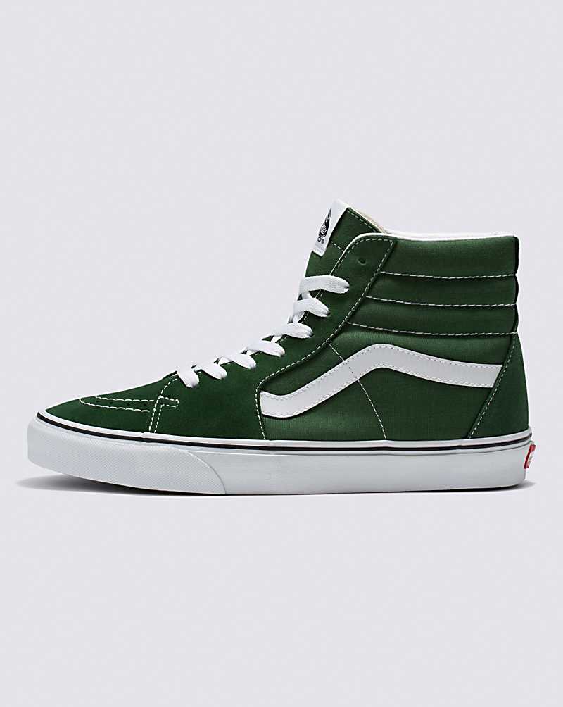 Vans SK8-Hi Shoe Men High Top Sneakers Green | ZZ1-8075