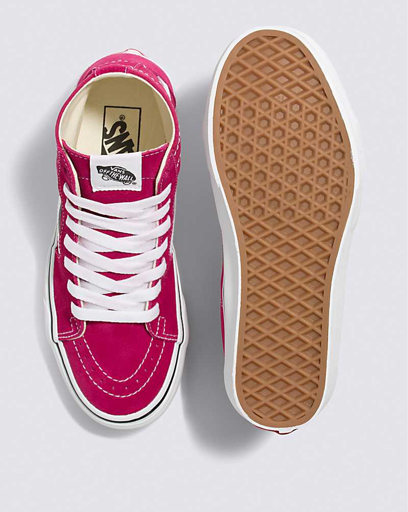 Vans SK8-Hi Tapered Shoe Women High Top Sneakers Pink | HL1-5712