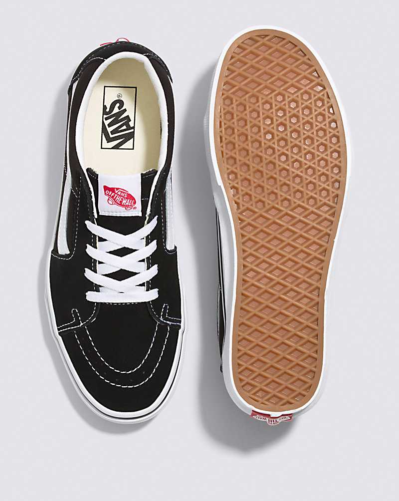 Vans SK8-Low Shoe Men Sneakers Black / White | MS1-6311