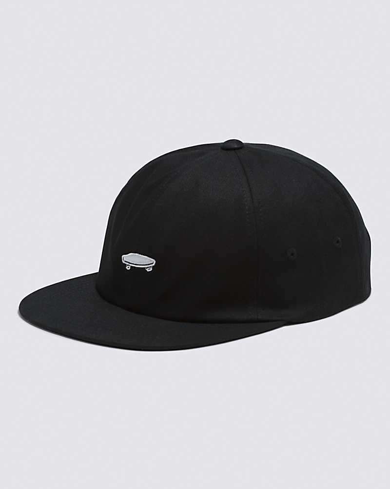 Vans Salton Jockey Men Hats Black / White | GJ1-7397