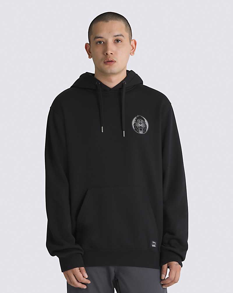 Vans Scar Pullover Men Hoodie Black | GV1-7631