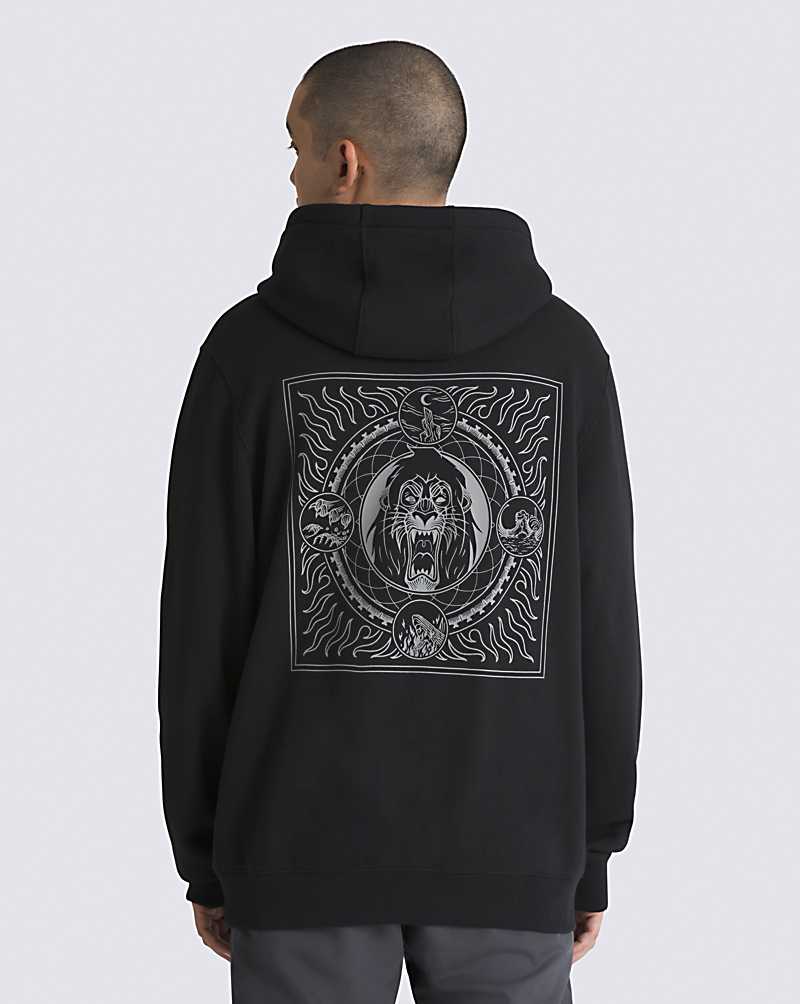 Vans Scar Pullover Men Hoodie Black | GV1-7631