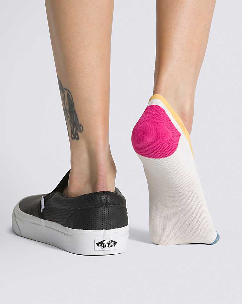 Vans Scout Stripe Canoodle 3-Pack Women Socks White | TP1-5276