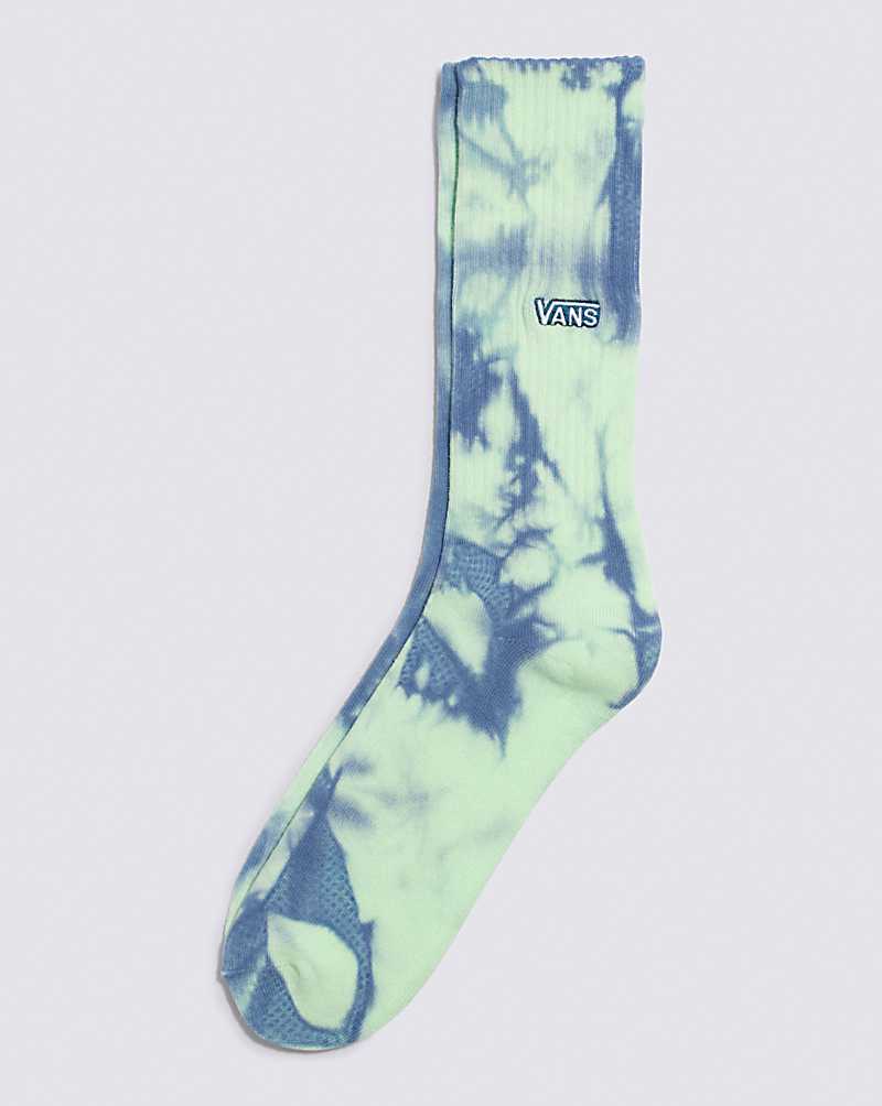 Vans Seasonal Tie Dye Crew Men Socks Navy | QA1-7813