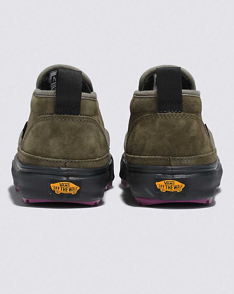 Vans Sherpa Mid Slip MTE-1 Boot Women Winter Boots Olive / Black | MR1-0106