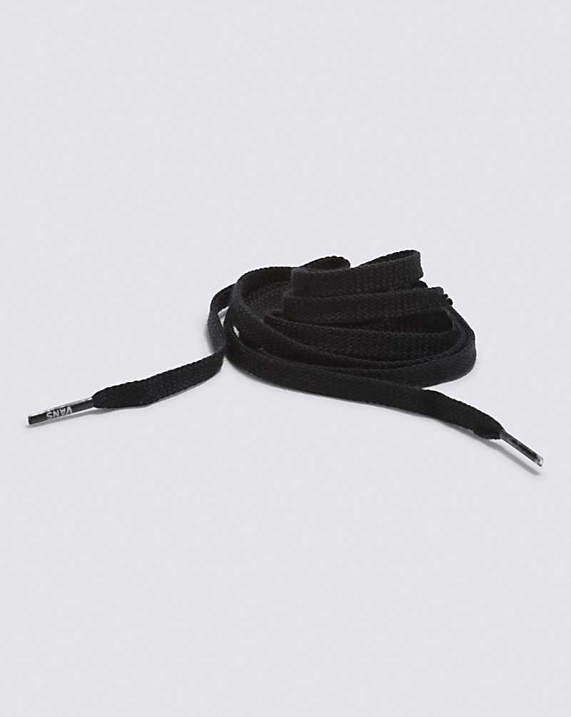 Vans Shoe Laces 28 Men Laces Black | OY1-9868