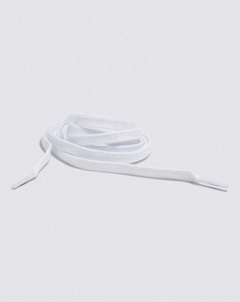 Vans Shoe Laces 28 Women Laces White | NC1-4506