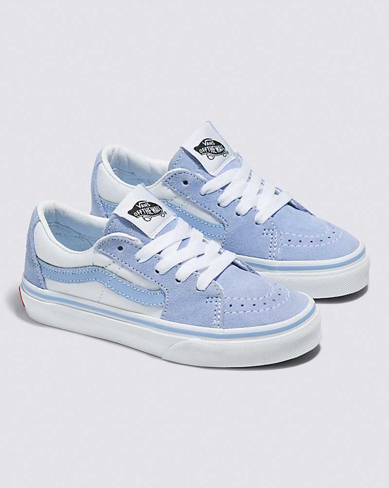 Vans Sk8-Low Varisty Shoe Kids' High Top Sneakers Blue | LY1-2802