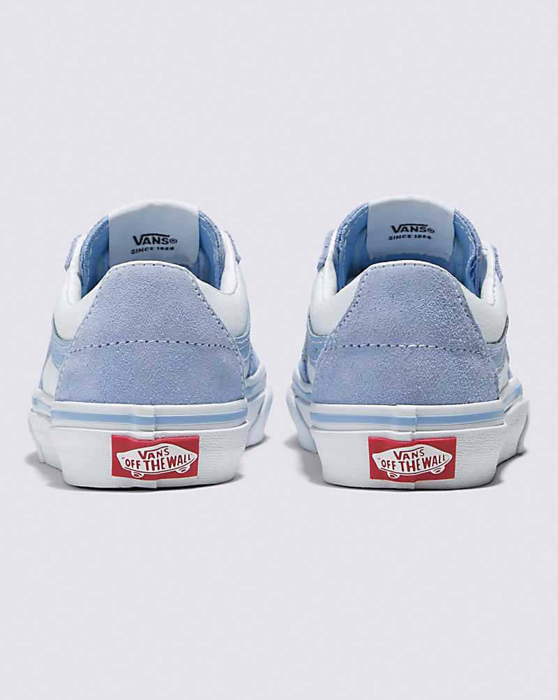 Vans Sk8-Low Varisty Shoe Kids' High Top Sneakers Blue | LY1-2802