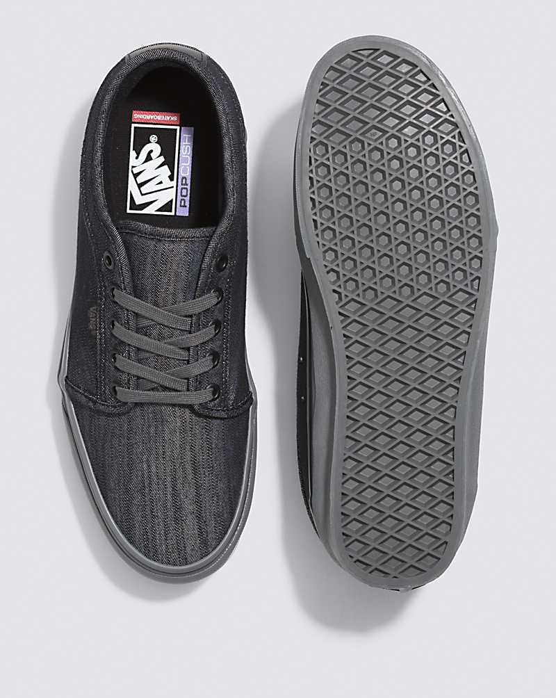 Vans Skate Chukka Low Shoe Men Skate Shoes Blue / Grey / Black | YD1-8243