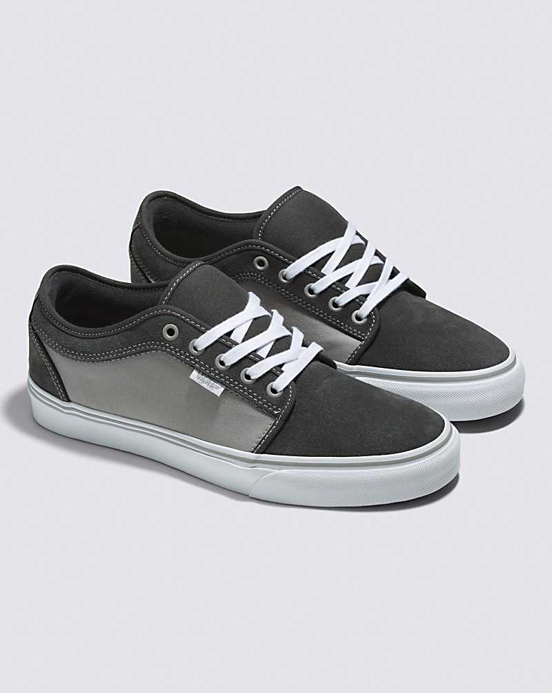 Vans Skate Chukka Low Shoe Men Skate Shoes Dark Grey / White | XG1-3603