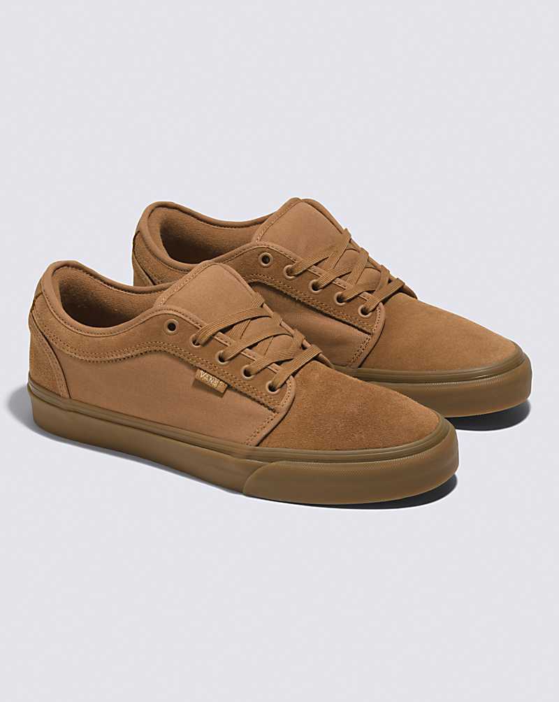 Vans Skate Chukka Low Shoe Men Skate Shoes Light Brown / Brown | UY1-3316