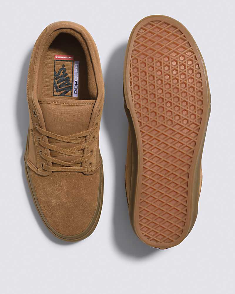 Vans Skate Chukka Low Shoe Men Skate Shoes Light Brown / Brown | UY1-3316