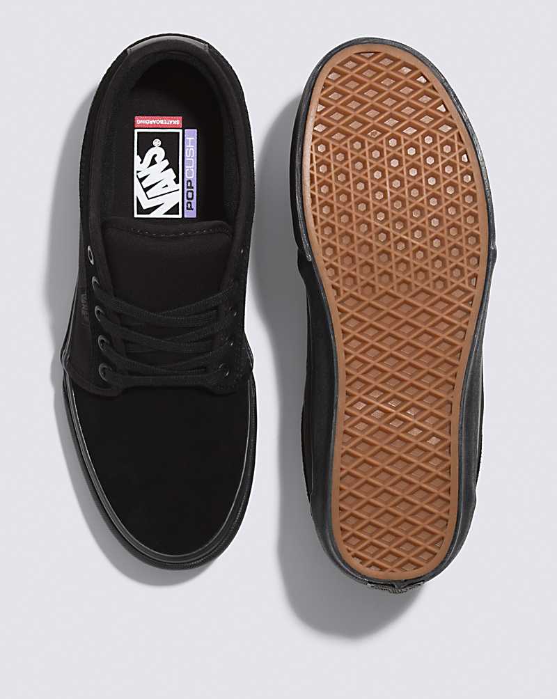 Vans Skate Chukka Low Skate Shoe Men Skate Shoes Black | RY1-0052