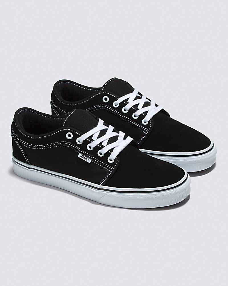 Vans Skate Chukka Low Skate Shoe Men Skate Shoes Black / White | NE1-6558