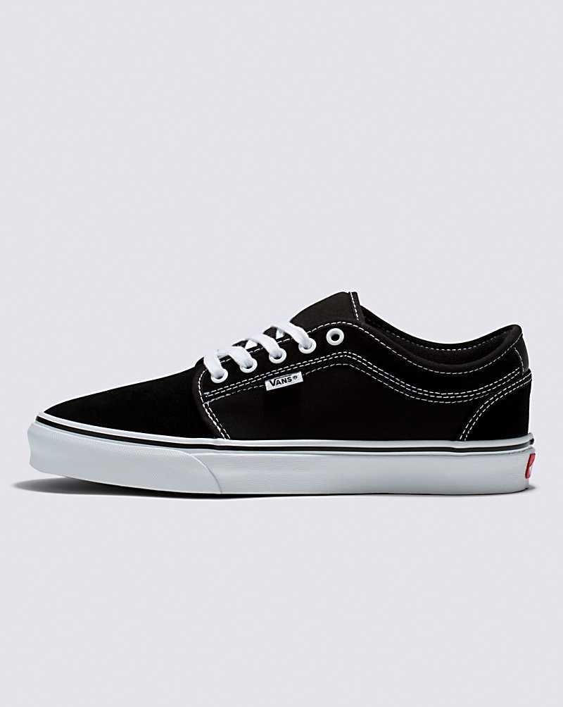 Vans Skate Chukka Low Skate Shoe Men Skate Shoes Black / White | NE1-6558