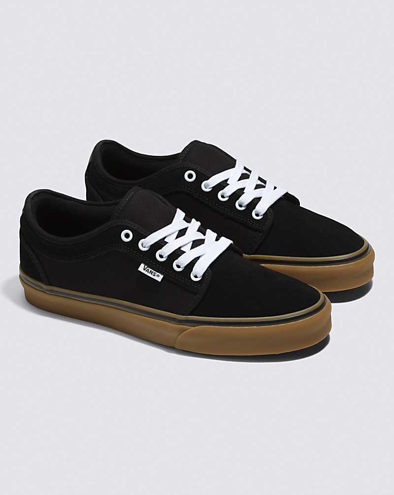 Vans Skate Chukka Low Skate Shoe Men Skate Shoes Black / Black | ZL1-8633