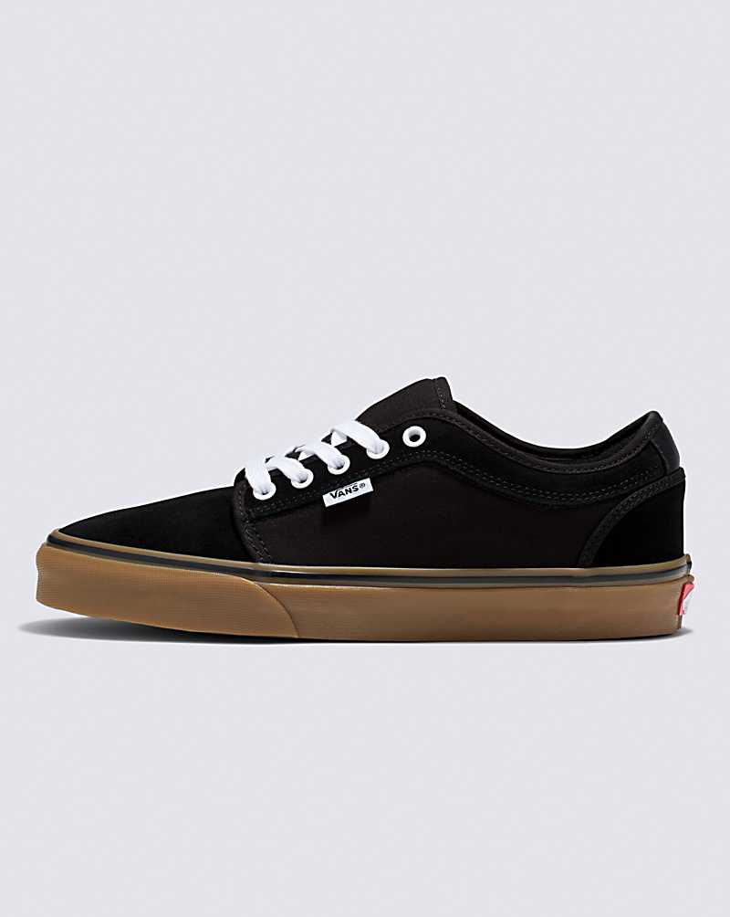 Vans Skate Chukka Low Skate Shoe Men Skate Shoes Black / Black | ZL1-8633