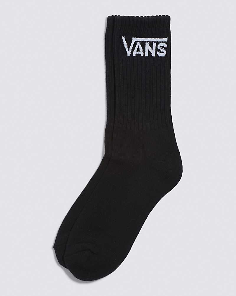 Vans Skate Crew 9.5-13 1 Pack Men Socks Black | MA1-9956