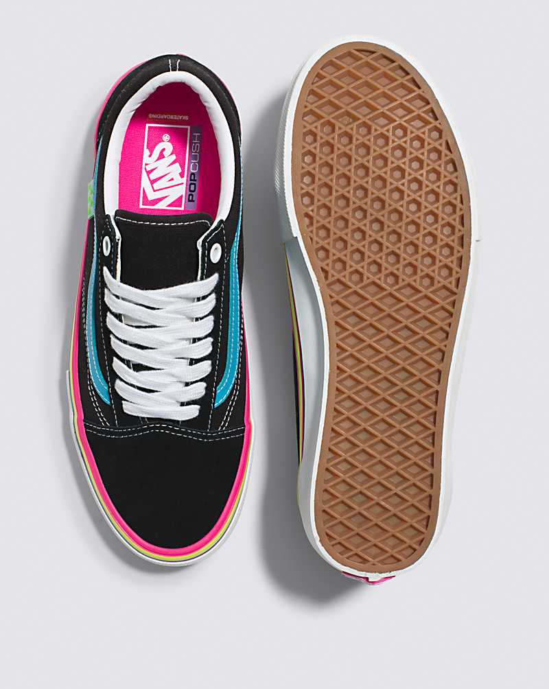 Vans Skate Old Skool Shoe Men Skate Shoes Black / Multicolor | KG1-6567