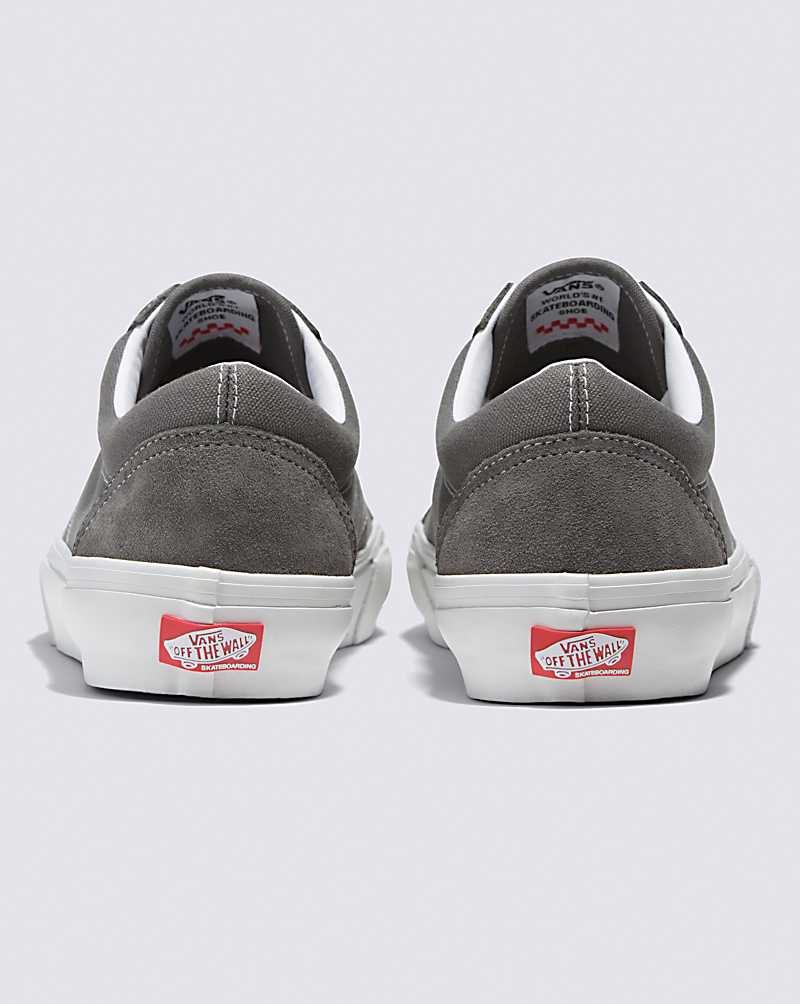 Vans Skate Old Skool Shoe Women Skate Shoes Grey / White | YJ1-9099