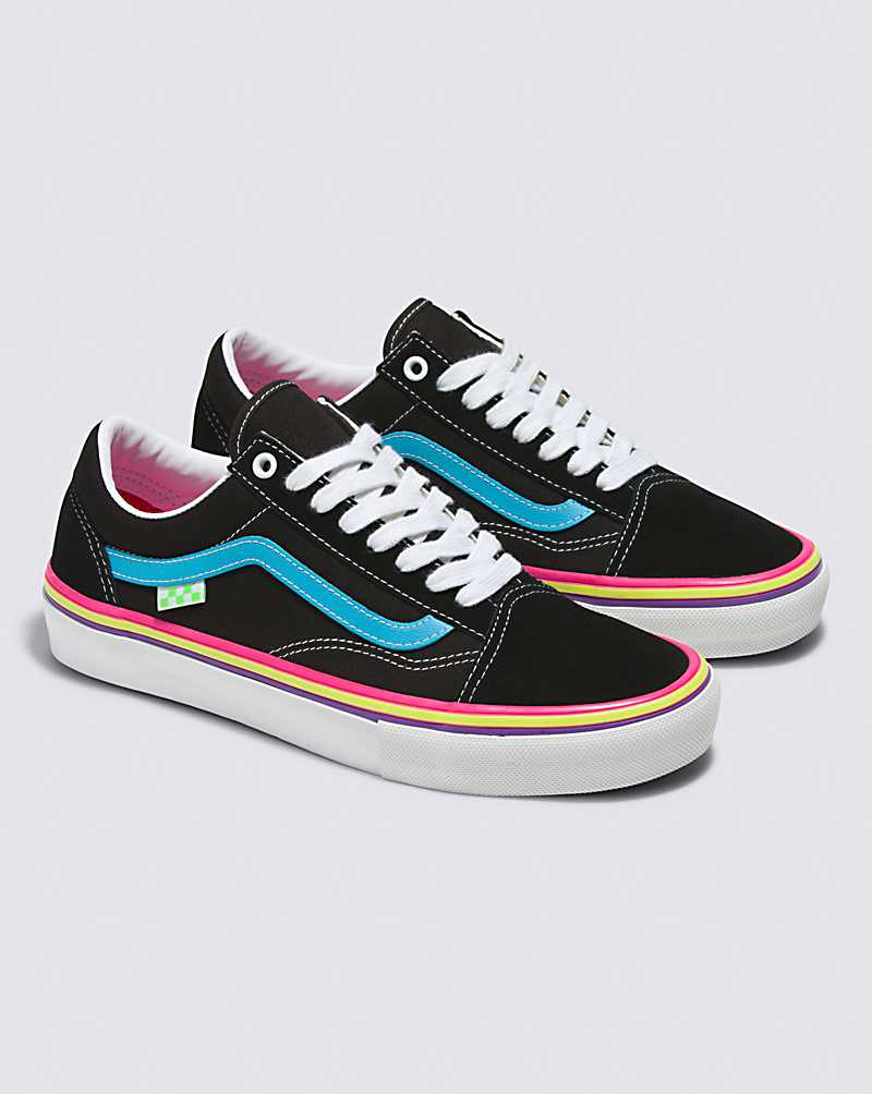 Vans Skate Old Skool Shoe Women Skate Shoes Black / Multicolor | RW1-1405