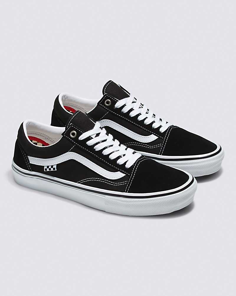 Vans Skate Old Skool Skate Shoe Men Skate Shoes Black / White | KH1-4488