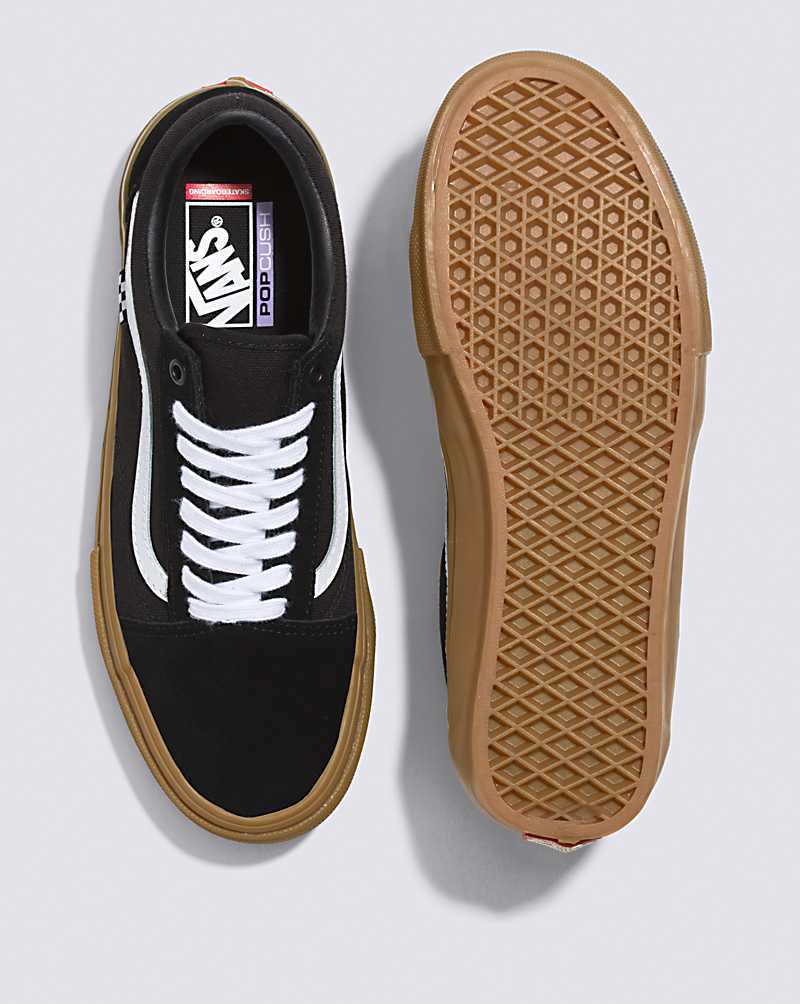 Vans Skate Old Skool Skate Shoe Men Skate Shoes Black / Brown | EW1-1922