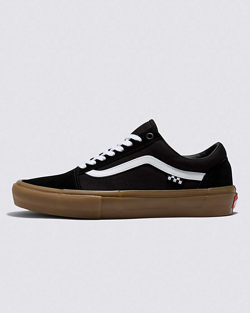 Vans Skate Old Skool Skate Shoe Women Skate Shoes Black / Brown | GH1-3632