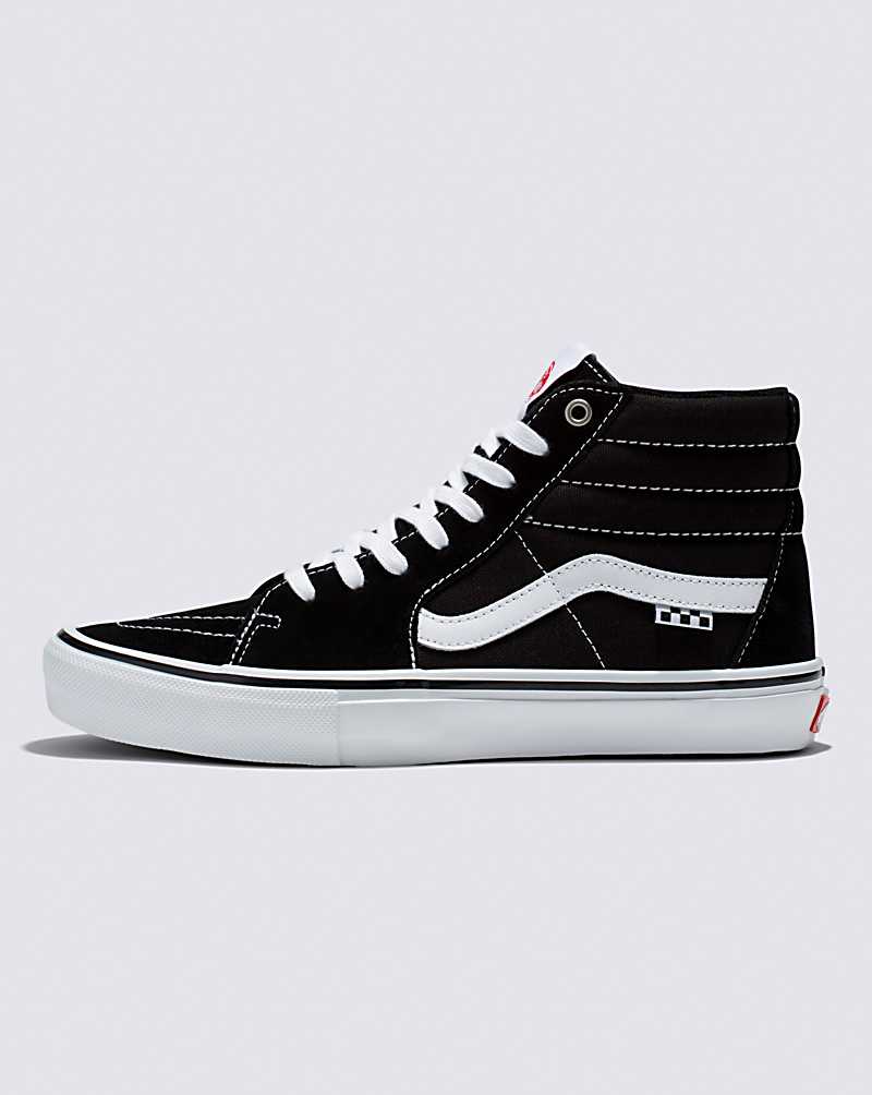 Vans Skate SK8-Hi Skate Shoe Men Skate Shoes Black / White | CG1-2940