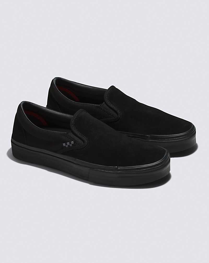 Vans Skate Slip-On Skate Shoe Men Skate Shoes Black / Black | GS1-3190