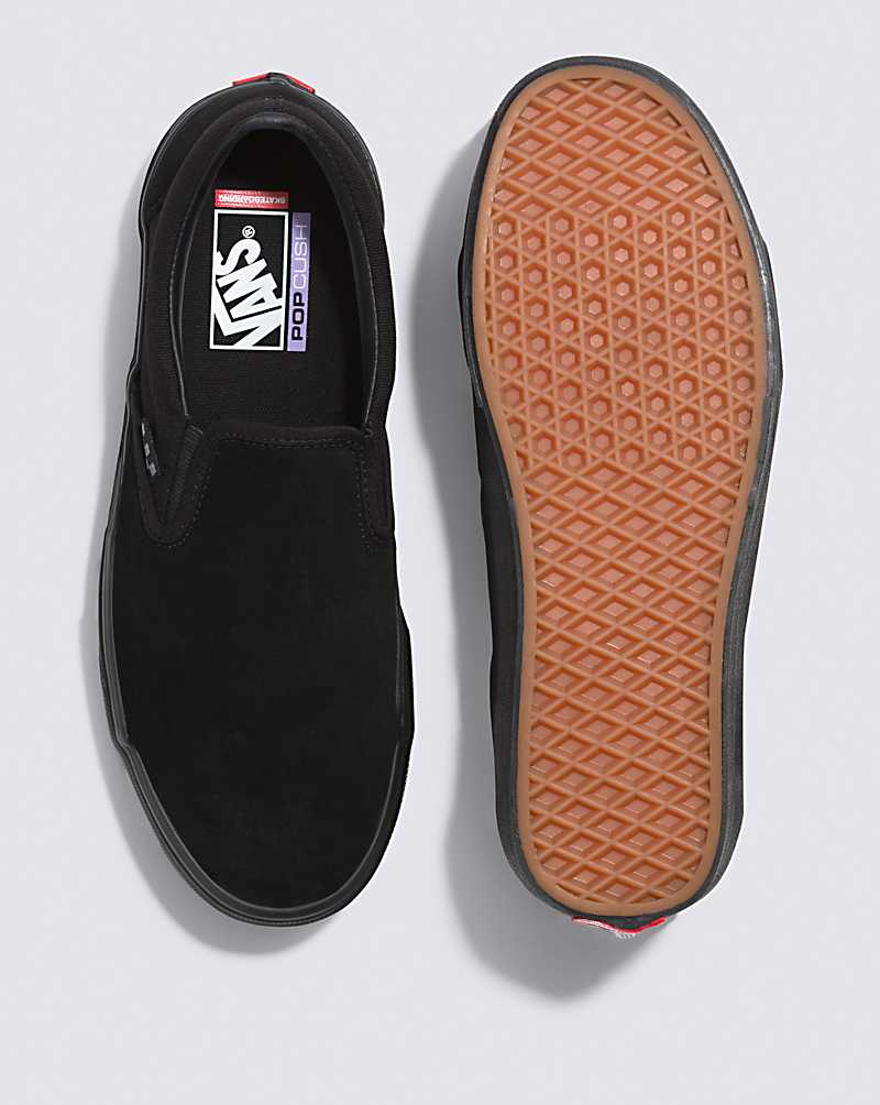 Vans Skate Slip-On Skate Shoe Men Skate Shoes Black / Black | GS1-3190