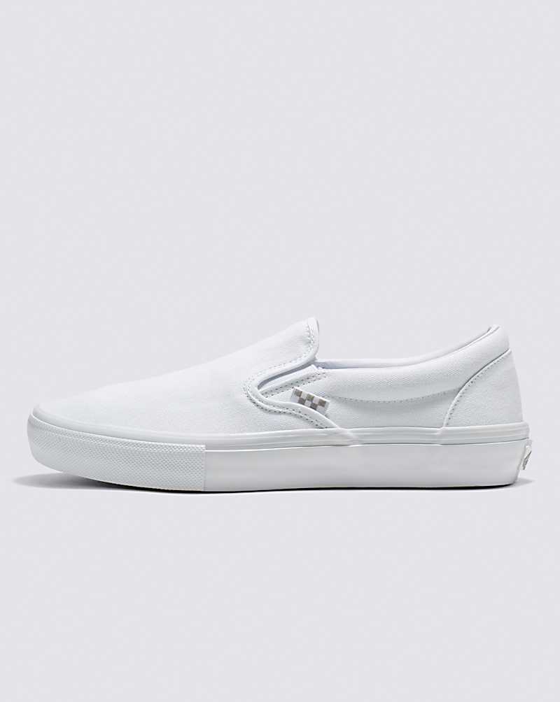 Vans Skate Slip-On Skate Shoe Women Skate Shoes White | LJ1-2141