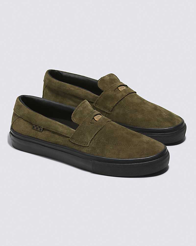 Vans Skate Style 53 X Beatrice Domond Shoe Women Skate Shoes Dark Olive | DS1-0698