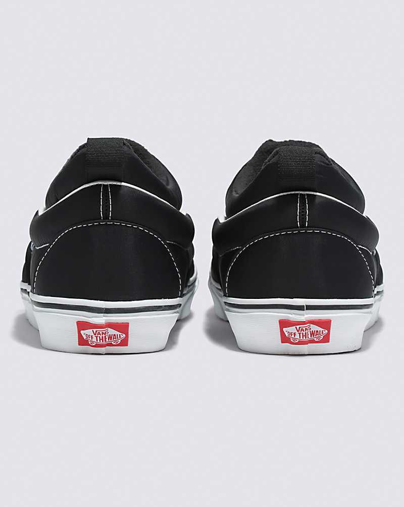 Vans Slip-On Mid Shoe Women Slip On Shoes Black / White | YA1-1129