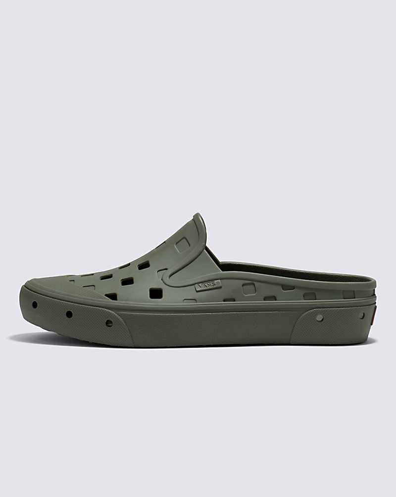 Vans Slip-On Mule TRK Shoe Men Slip On Shoes Green | HJ1-7653